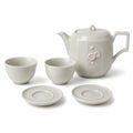 Lingyun Honey-Glaze Ceramic Tea Set
